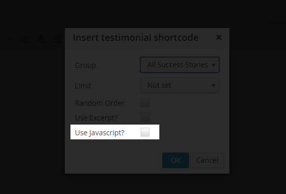 Turn "Use Javascript" on